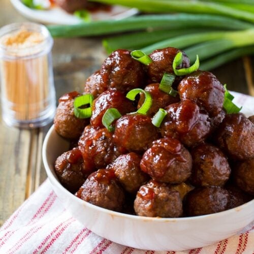 Crock Pot Cranberry Meatballs Spicy Southern Kitchen