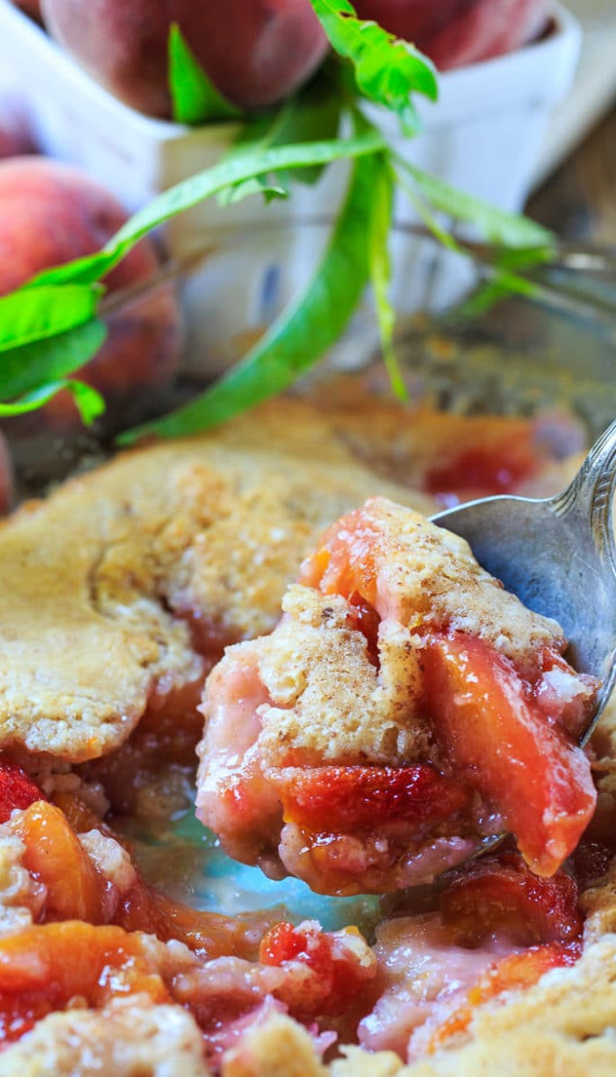 Easy Southern Peach Cobbler