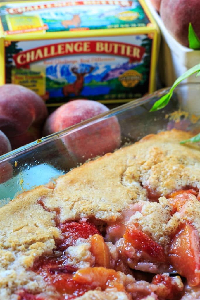 Easy Southern Peach Cobbler