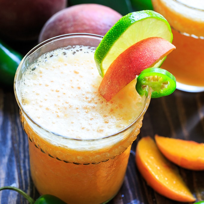 Peach Jalapeno Margarita