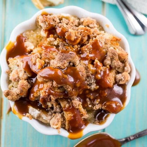 Peanut Butter And Banana Bread Pudding Spicy Southern Kitchen 