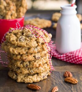 Peanut Butter and Chocolate Chunk Cookies