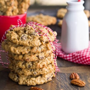 Peanut Butter and Chocolate Chunk Cookies