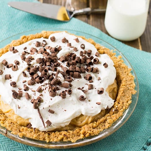 Creamy Peanut Butter-Banana Pie