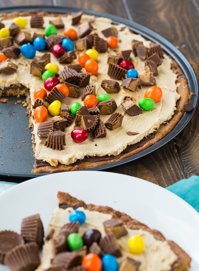 Peanut Butter Cup Dessert Pizza Spicy Southern Kitchen