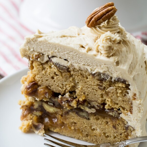 Pecan Pie Layer Cake