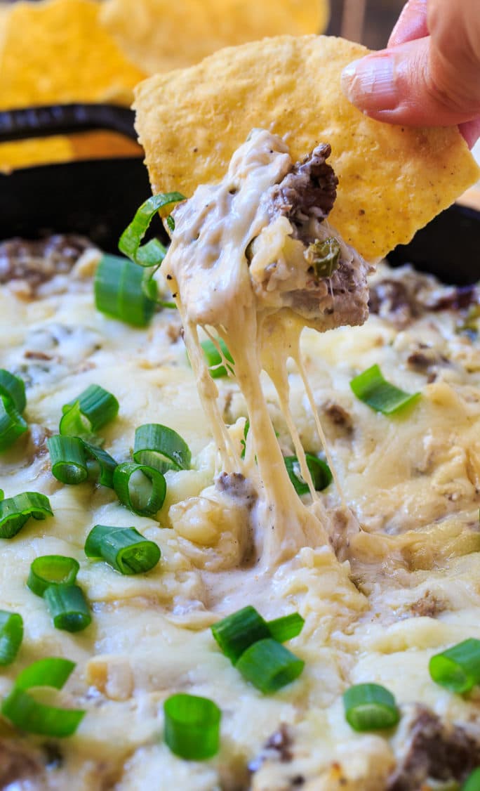 Philly Cheese Steak Dip