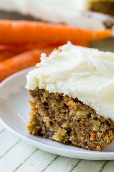 Pineapple Carrot Cake - Spicy Southern Kitchen