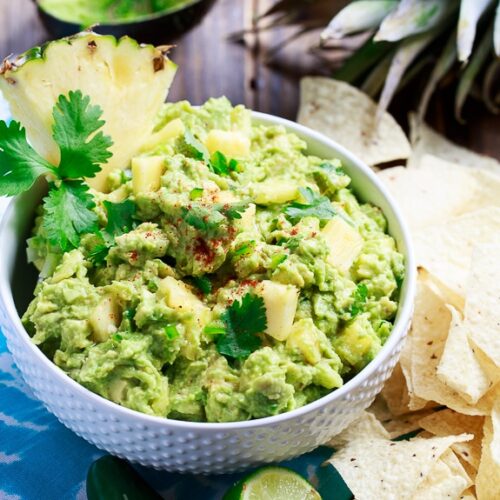 Spicy Pineapple Guacamole Spicy Southern Kitchen
