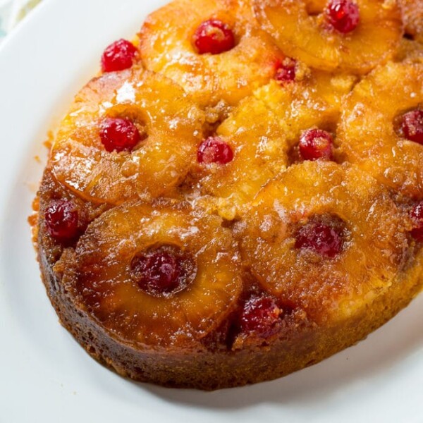 Slow Cooker Pineapple Upside Down Cake