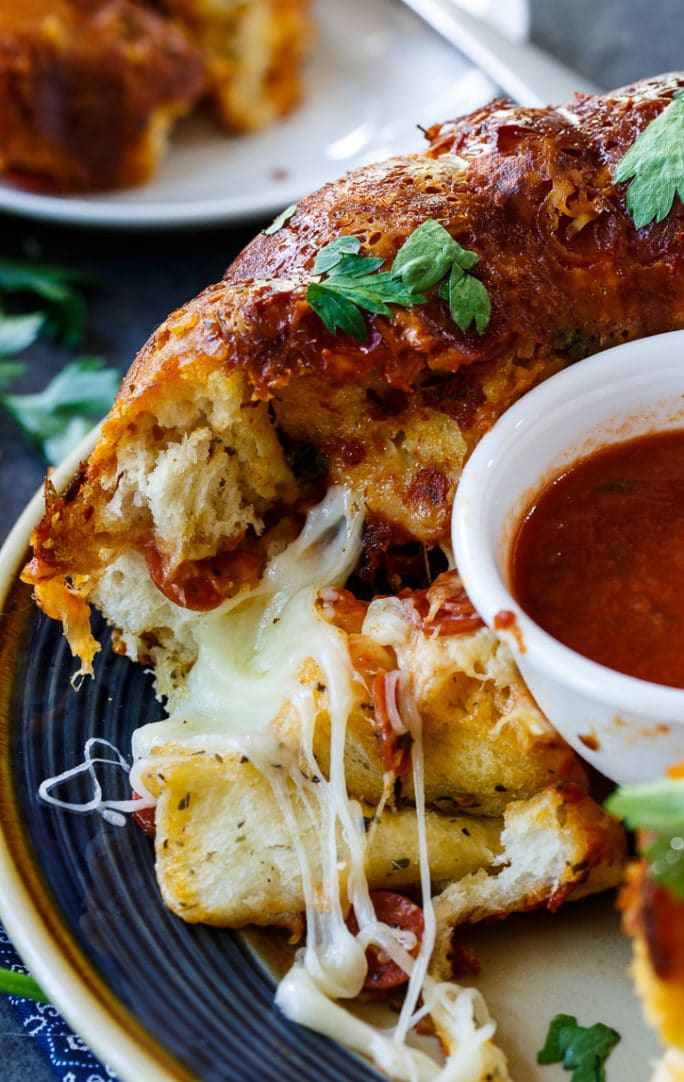 Pizza Monkey Bread - Spicy Southern Kitchen