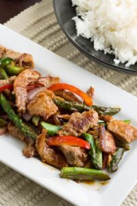 Pork and Asparagus Stir-Fry