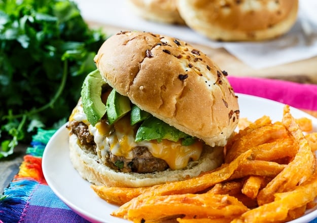 Chipotle Pork Burgers