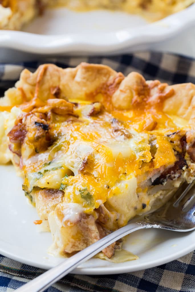 Bacon and Potato Quiche