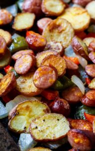 Oven-Roasted Sausage and Potatoes