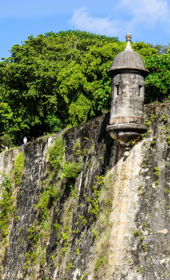 Wall around Old San Juan 