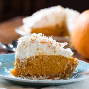 Coconut Pumpkin Chiffon Pie