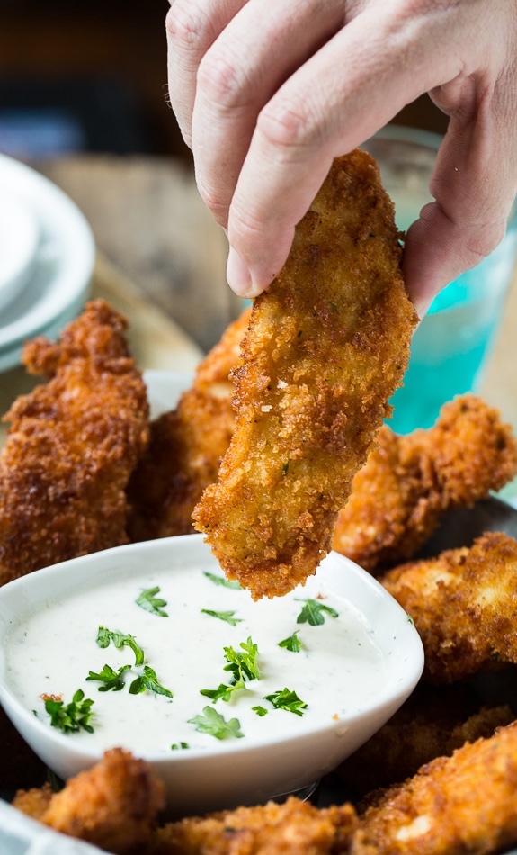 Ranch Chicken Fingers - Spicy Southern Kitchen