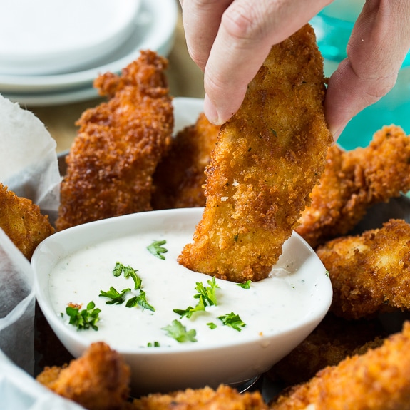 Ranch Chicken Fingers Spicy Southern Kitchen