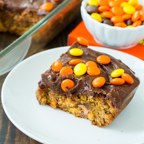 Reese's Pieces Peanut Butter Bars