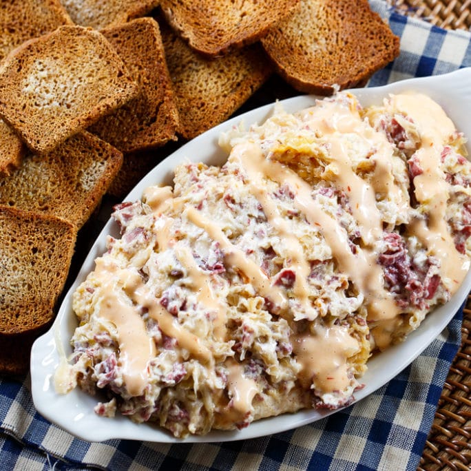 Reuben Dip  Spicy Southern Kitchen