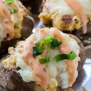 Reuben Baked Potatoes