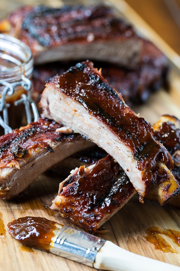 Honey Chipotle Ribs are sweet and spicy and super easy to make from just a few ingredients.