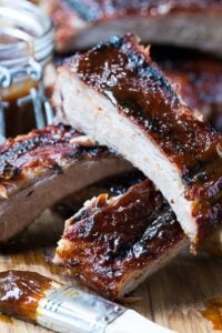 Honey Chipotle Ribs - these super tender ribs are easy to make with just a few basic ingredients.
