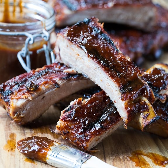 Honey Chipotle Ribs - these super tender ribs are easy to make with just a few basic ingredients.