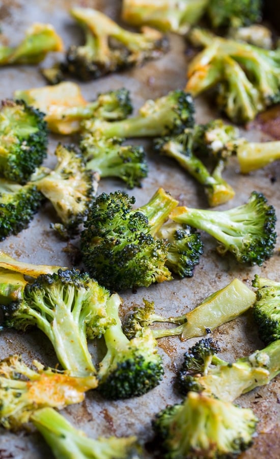 Spicy Roasted Broccoli- so easy and delicious!