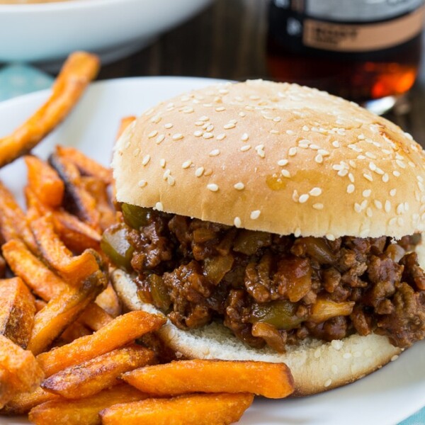 Root Beer Sloppy Joes