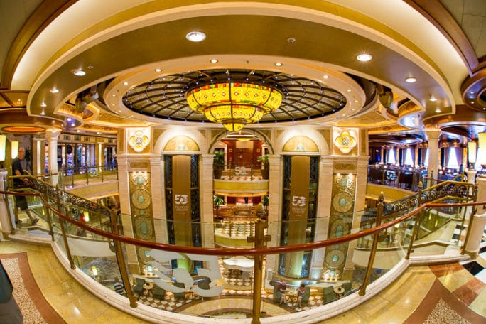 ruby princess cruise ship interior