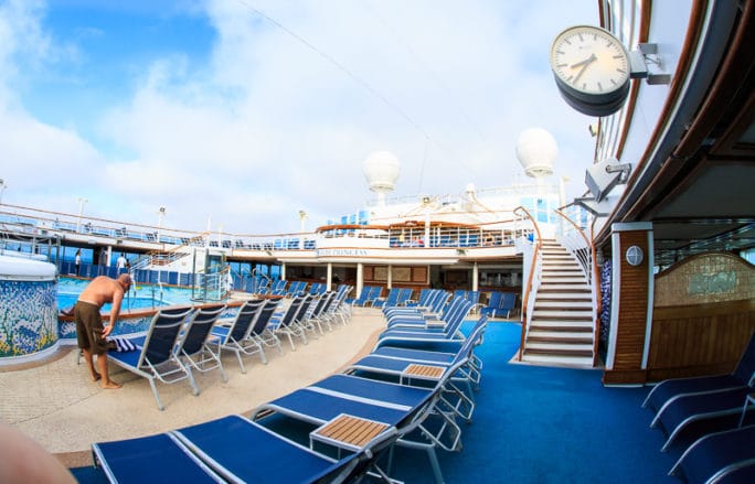 Ruby Princess Pool Area