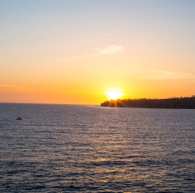 Ruby Princess Sunset