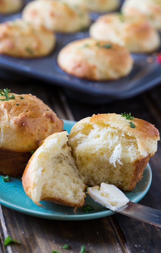 Sally Lunn Rolls - cake-like southern rolls