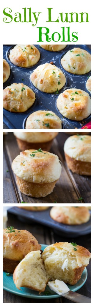 Sally Lunn Rolls - these cake-like southern rolls are always popular.