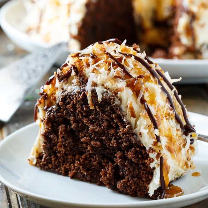 Easy Chocolate Bundt Cake - The Girl Who Ate Everything