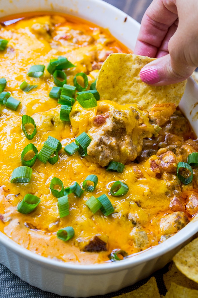 Spicy Sausage Cheese Dip Spicy Southern Kitchen