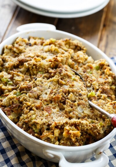 Sausage Stuffing - Spicy Southern Kitchen