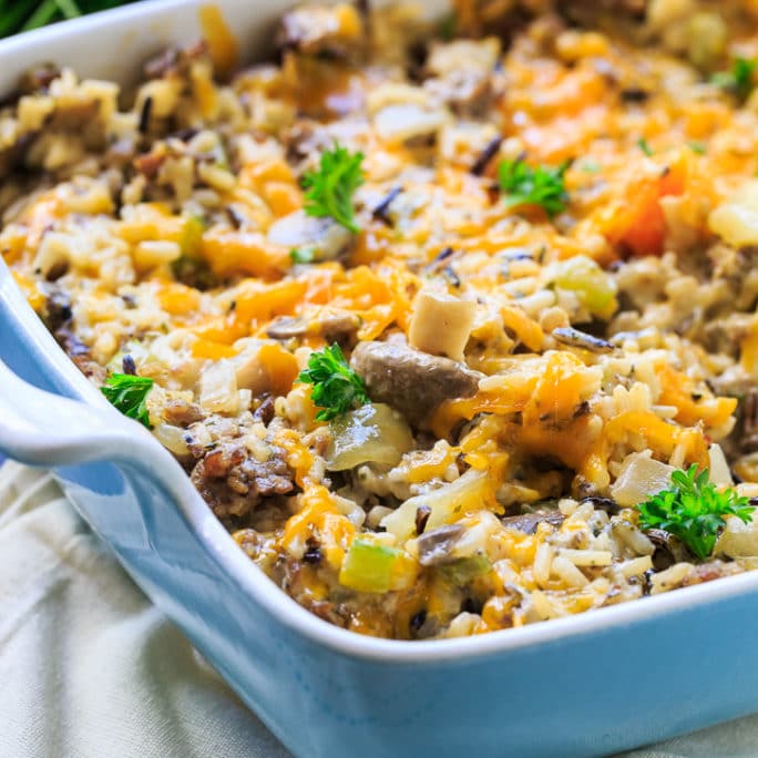 Sausage and Rice Casserole