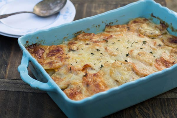 Caramelized Onion and Potato Gratin