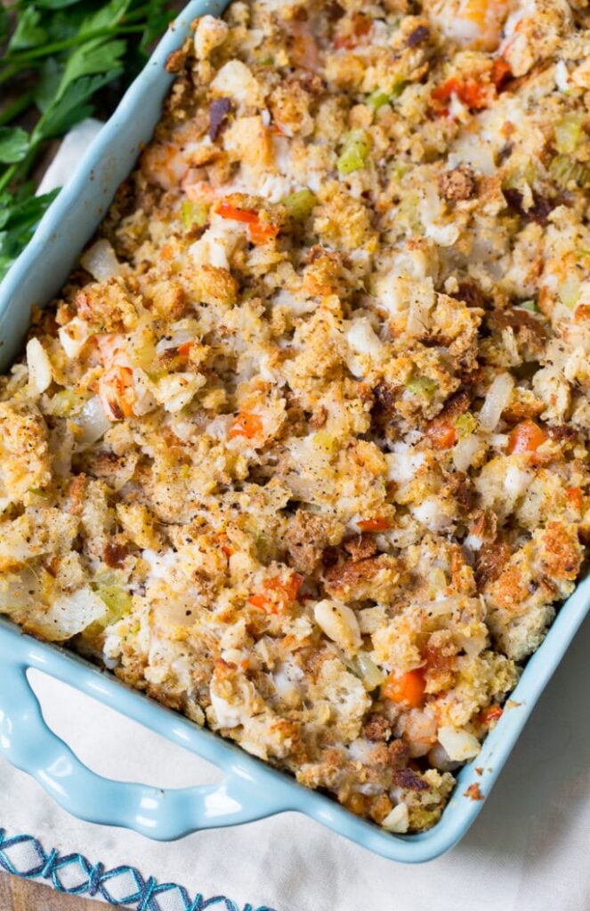 Savannah Seafood Stuffing Spicy Southern Kitchen