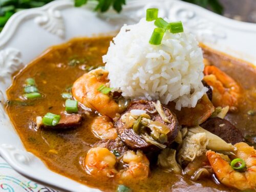 Seafood Gumbo Spicy Southern Kitchen