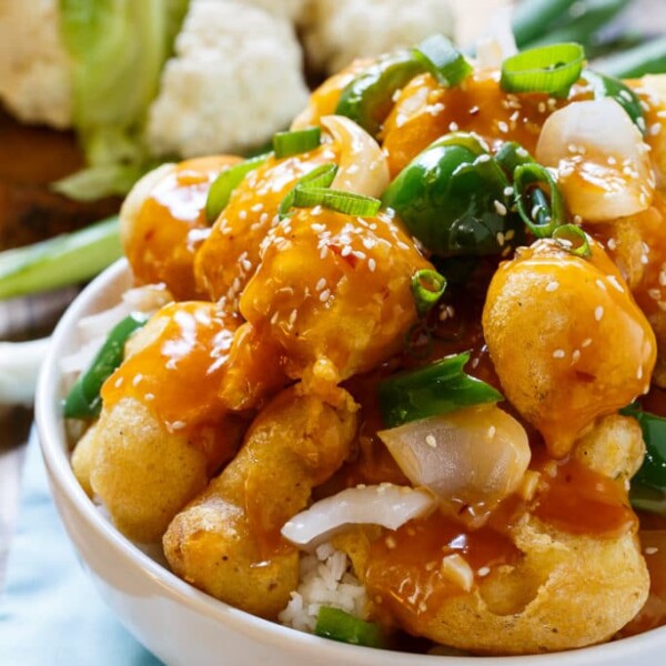 Sesame Cauliflower