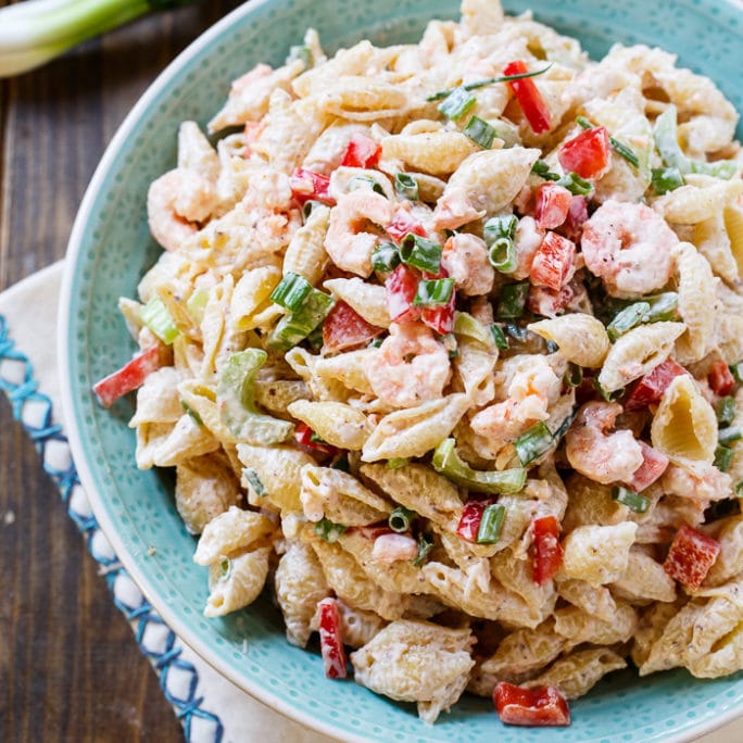 Shrimp Remoulade Pasta Salad