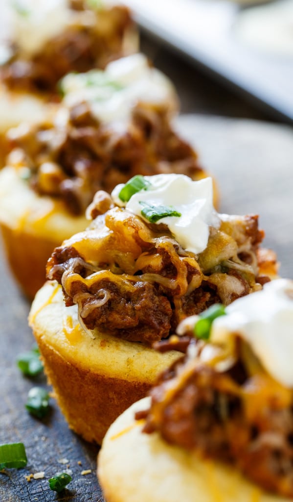 Sloppy Joe Cornbread Muffins