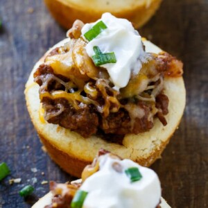 Sloppy Joe Cornbread Muffins