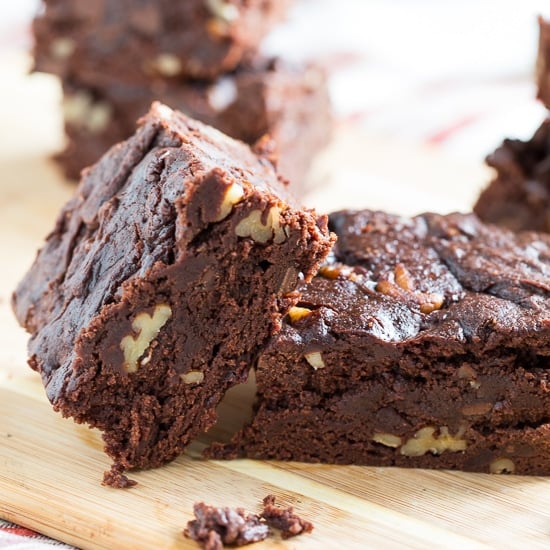 Slow Cooker Triple Chocolate Brownies