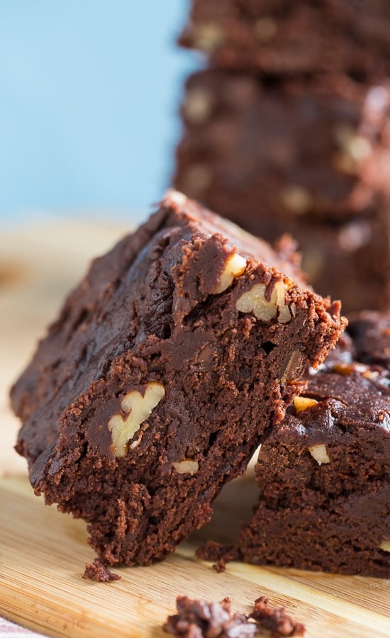 Slow Cooker Triple Chocolate Brownies