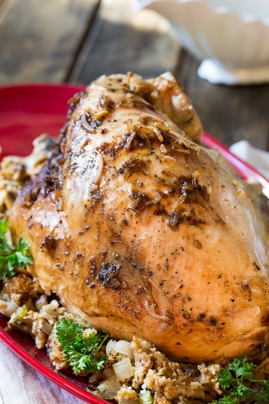 Crock Pot Turkey Breast. Turkey cooked in a slow cooker is so tender and delicious and makes it easy to enjoy turkey any day of the year.